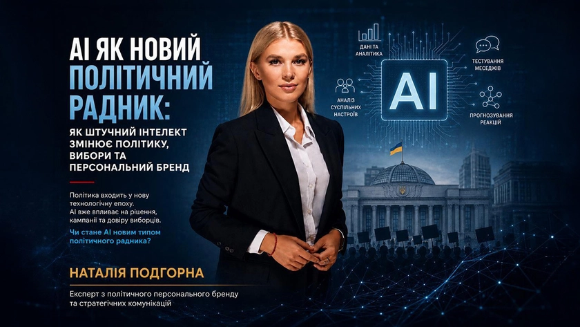 AI як новий політичний радник: як ШІ змінює політику, вибори та персональний бренд