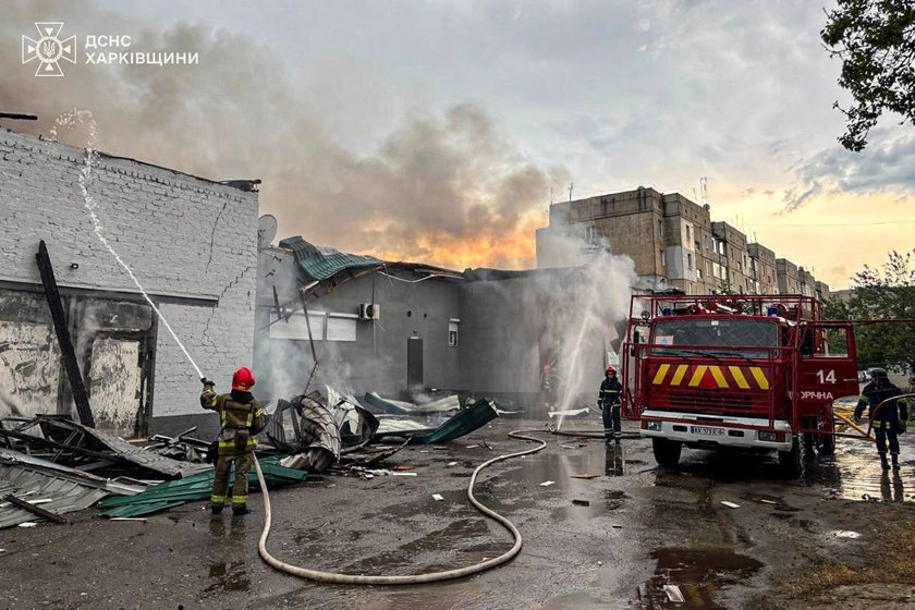 Russian Drone Strike Sets Evangelical Church Ablaze in Ukraine’s Kharkiv Region