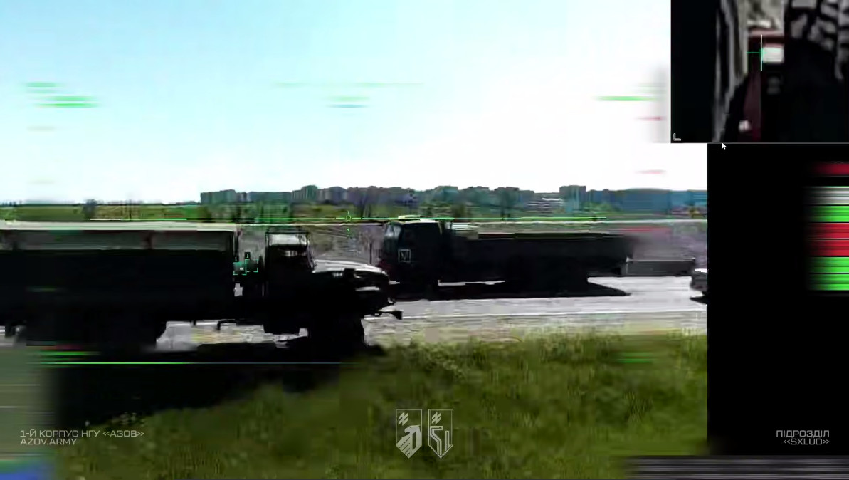 Kyiv’s Hornet Drones Attack Key Russian Supply Road Deep Behind Lines