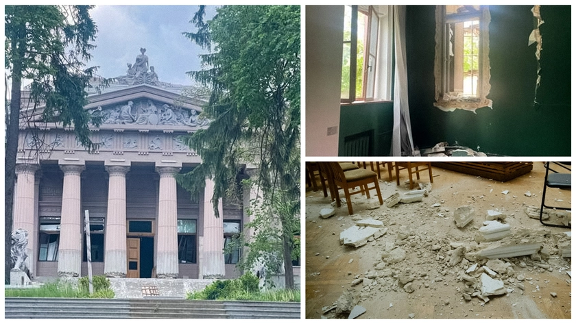 Росія вдарила по Національному художньому музею України в ніч на 24 травня