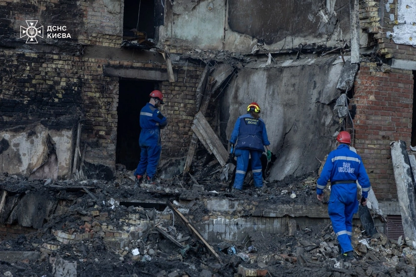 Кількість постраждалих у Києві після масованої атаки РФ зросла до 87