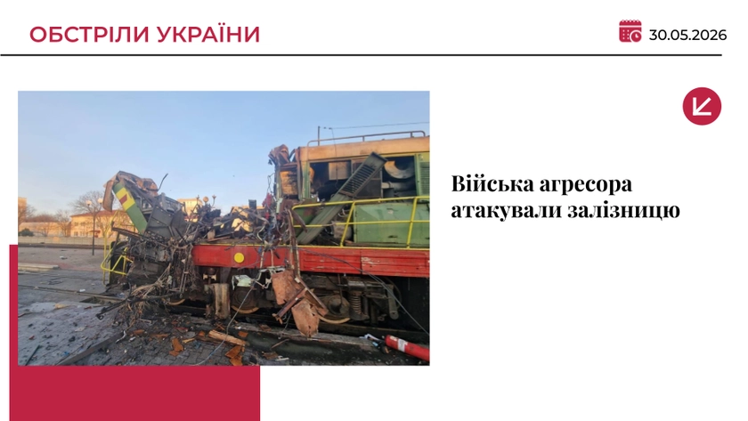 Армія РФ атакувала залізницю в Запоріжжі, загинув машиніст