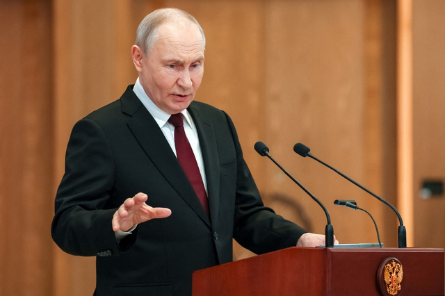 Putin Claims War ‘Nearing Its End’ Based on Supposed Russian Advances