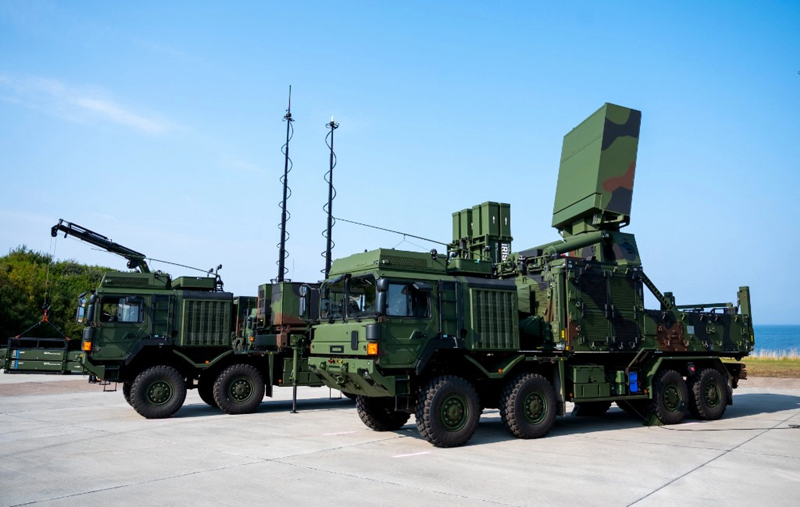 Україна отримала нову пускову установку IRIS-T від Німеччини