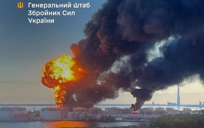 Deep Into Russia: Ukraine Damages Navy Ships in Kronstadt Port Near St. Petersburg