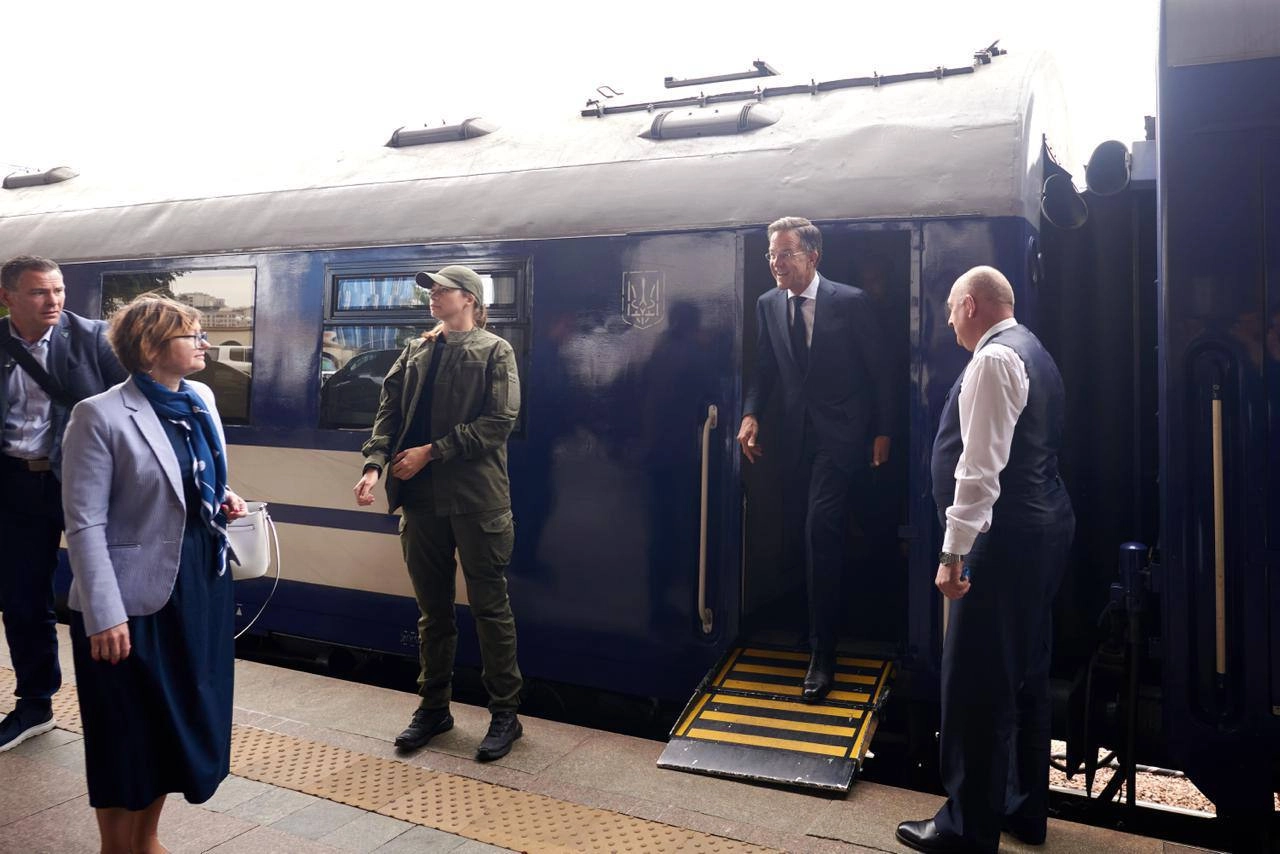 NATO Chief Rutte Arrives in Kyiv in Surprise Visit