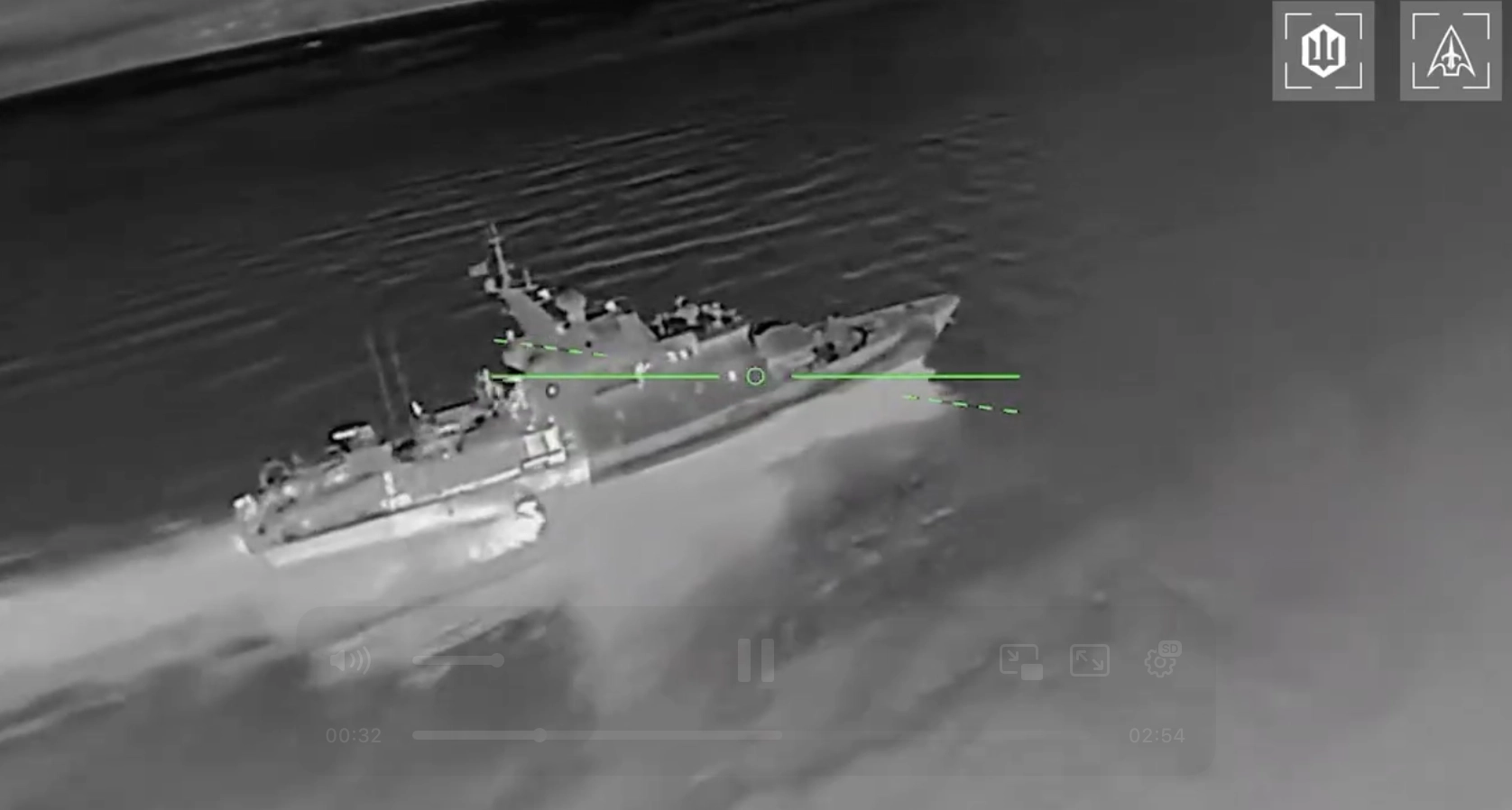 Ukraine Hits Russian Patrol Ship in Crimea, Strikes Air Defense Systems and Fuel Depots