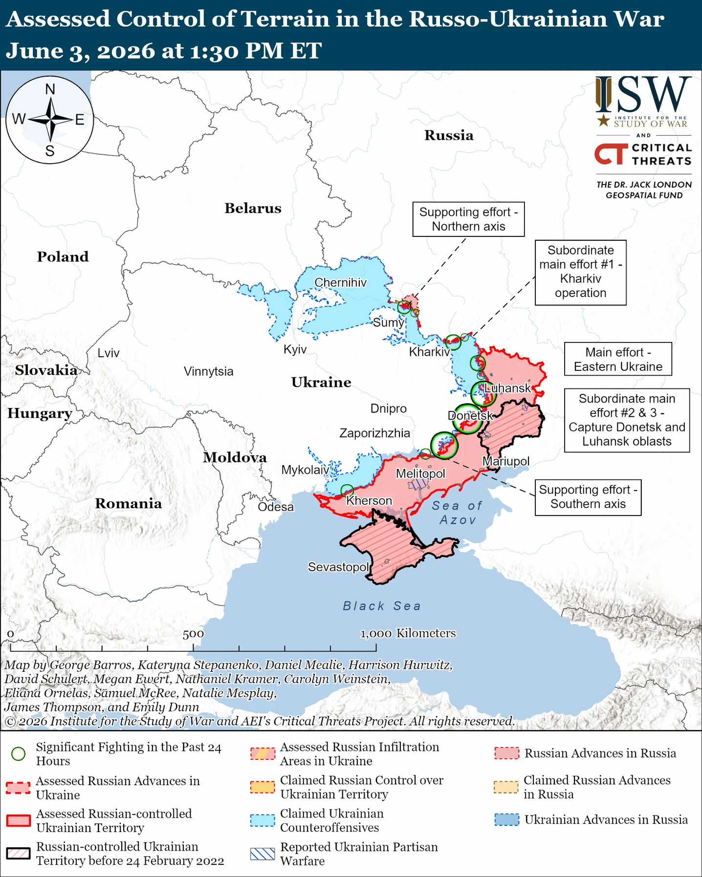 ISW Russian Offensive Campaign Assessment, June 3, 2026