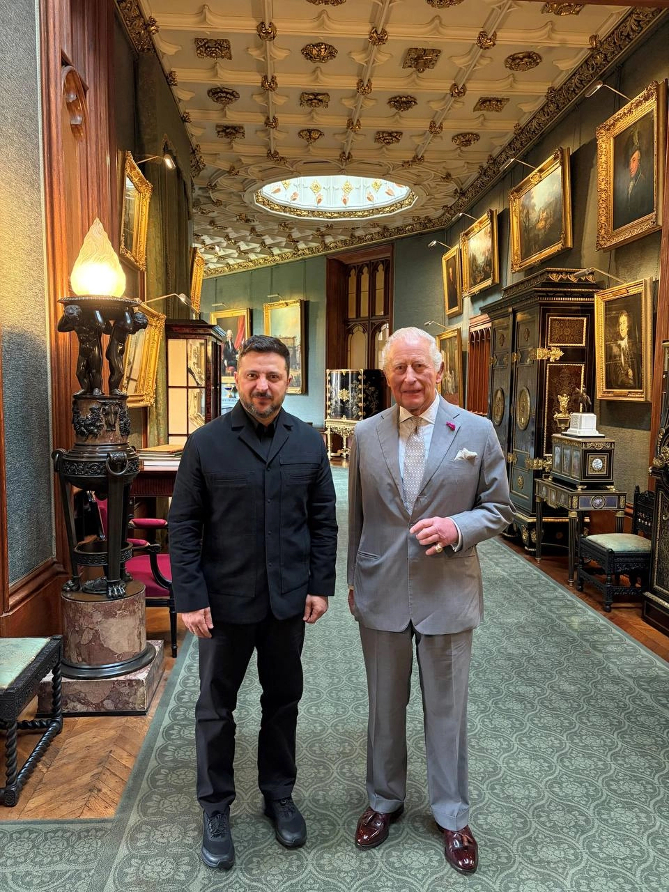 Zelensky Thanks King Charles III for UK’s ‘Unwavering Support’ in Windsor Meeting
