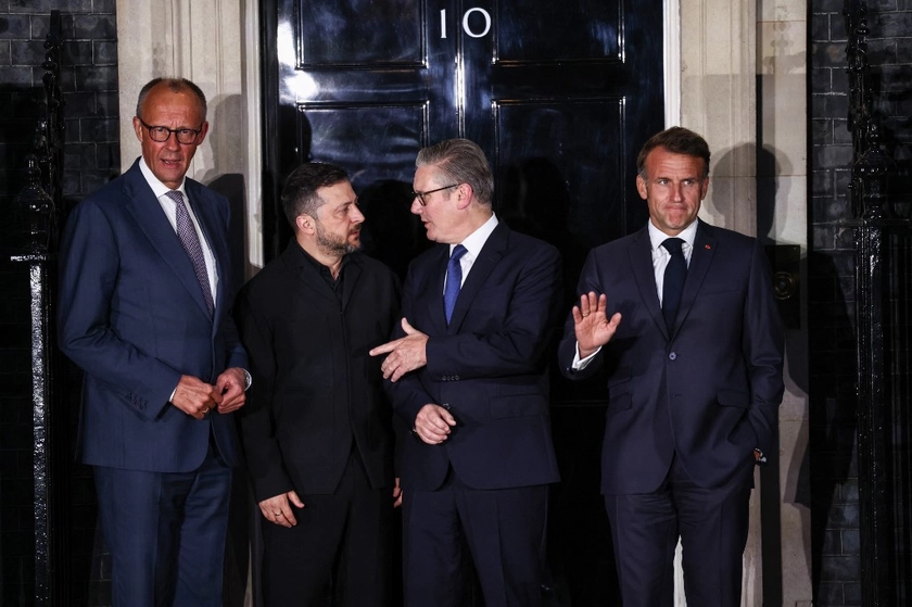 Zelensky, Starmer, Macron and Merz Set Out Five Principles for Peace With Russia