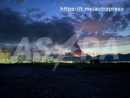 Russia’s Largest Caucasus Oil Terminal Hit After Ukrainian Drone Strike