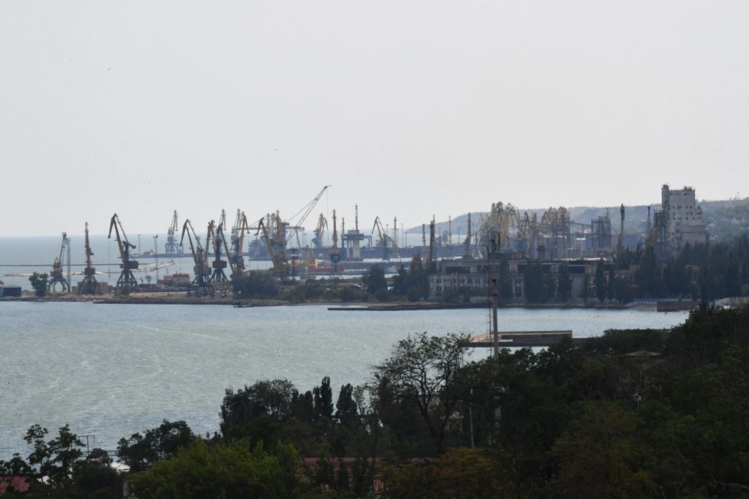 Ukraine Strikes Occupied Mariupol Port, Knocking Out Russian Logistics Hub