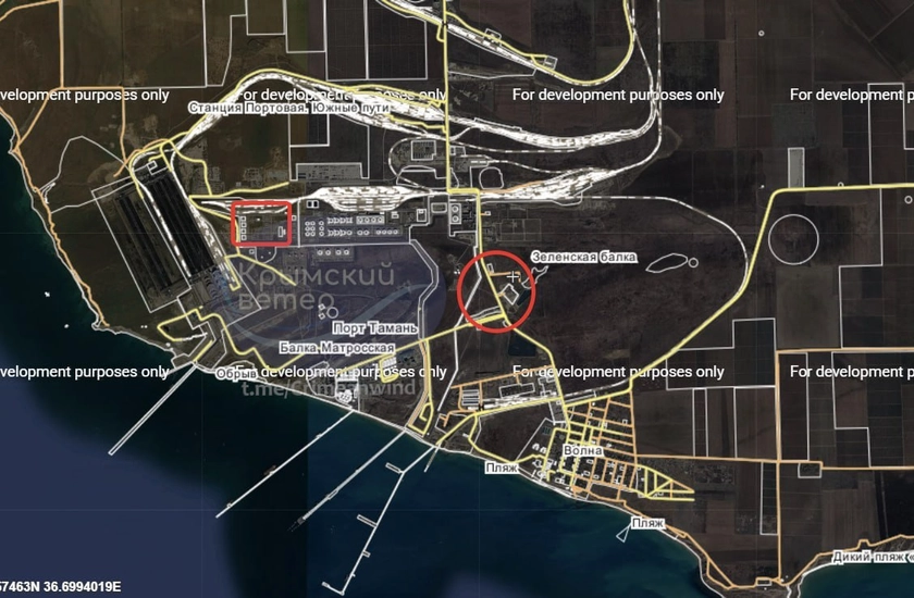 SBU, HUR, and SSO Joint Drone Strike Cripples Tamanneftegas Terminal