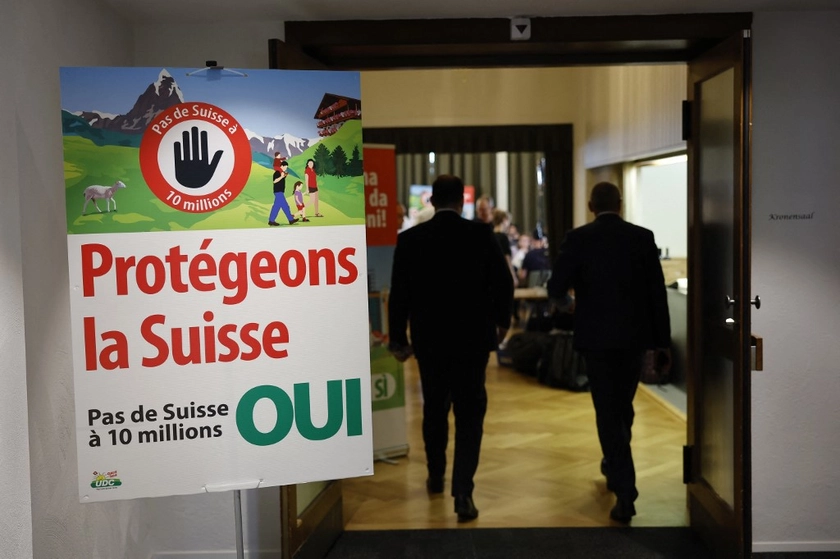 Switzerland Rejects Divisive Hard-Right Population Cap, Early Projections Show