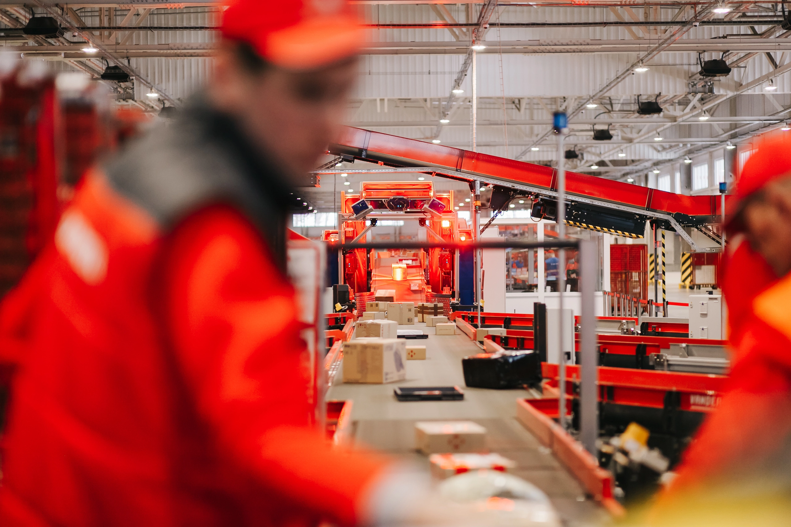 Nova Poshta's Kyiv Innovation Terminal (KIT), which processed up to 50,000 parcels per hour across 24,000 square meters before it was destroyed in a Russian missile strike on June 15. (Photo courtesy of Forbes Ukraine/Yaroslav Debelyi, for Forbes Ukraine)