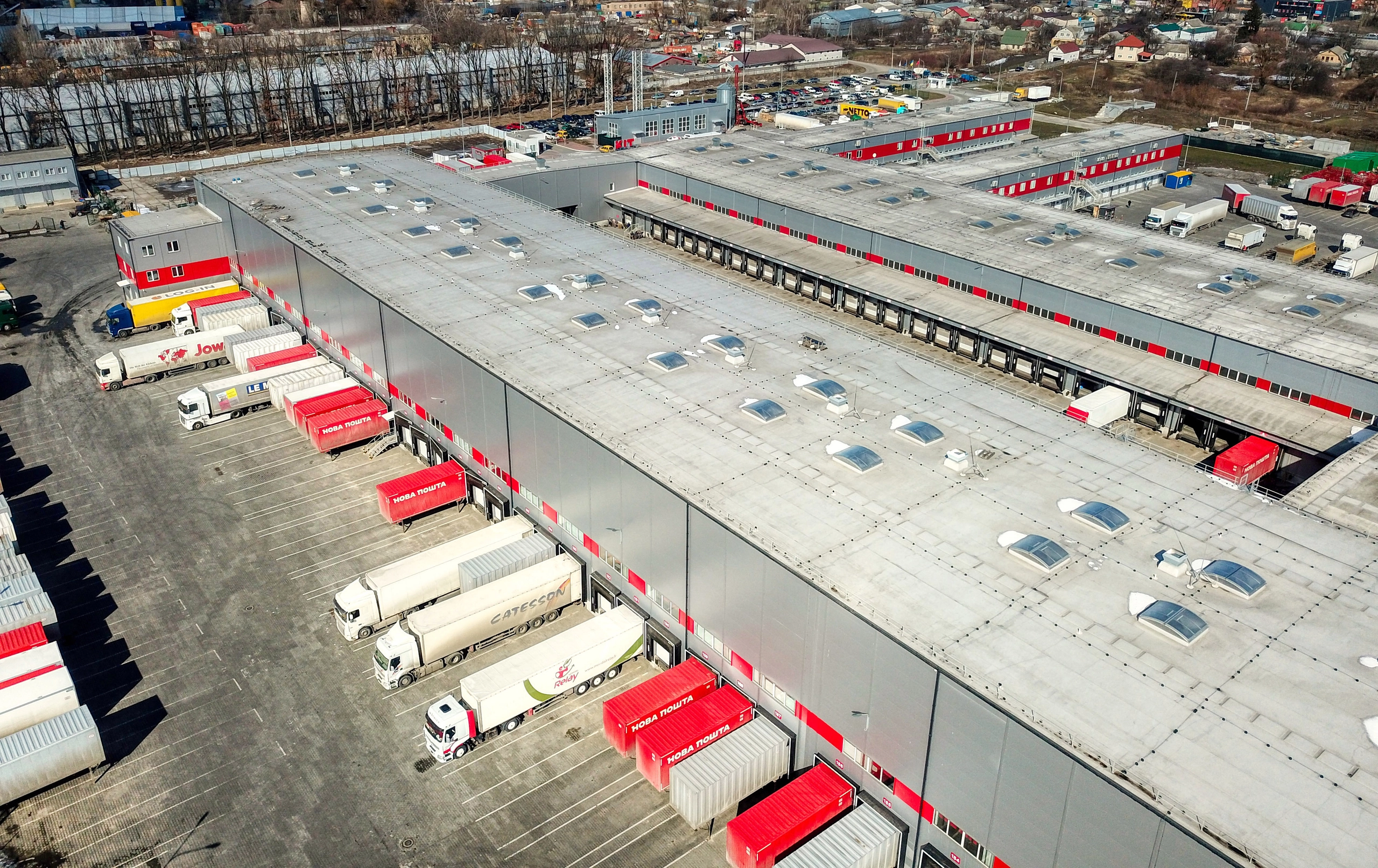 Nova Poshta's Kyiv Innovation Terminal (KIT), which processed up to 50,000 parcels per hour across 24,000 square meters before it was destroyed in a Russian missile strike on June 15. (Photo courtesy of Forbes Ukraine/Yaroslav Debelyi, for Forbes Ukraine)