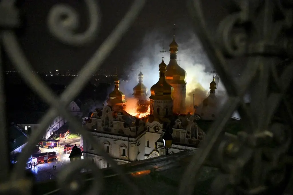 Russia’s War on Culture: Kyiv Heritage Sites Damaged in Massive Overnight Strike