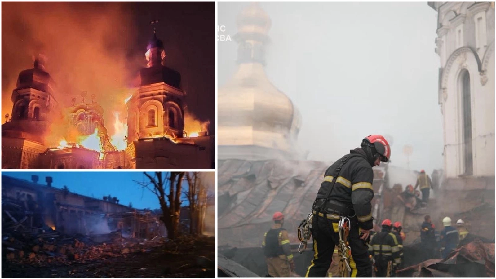 Варварство у ХХІ столітті: Росія атакувала головні святині та культурні центри Києва