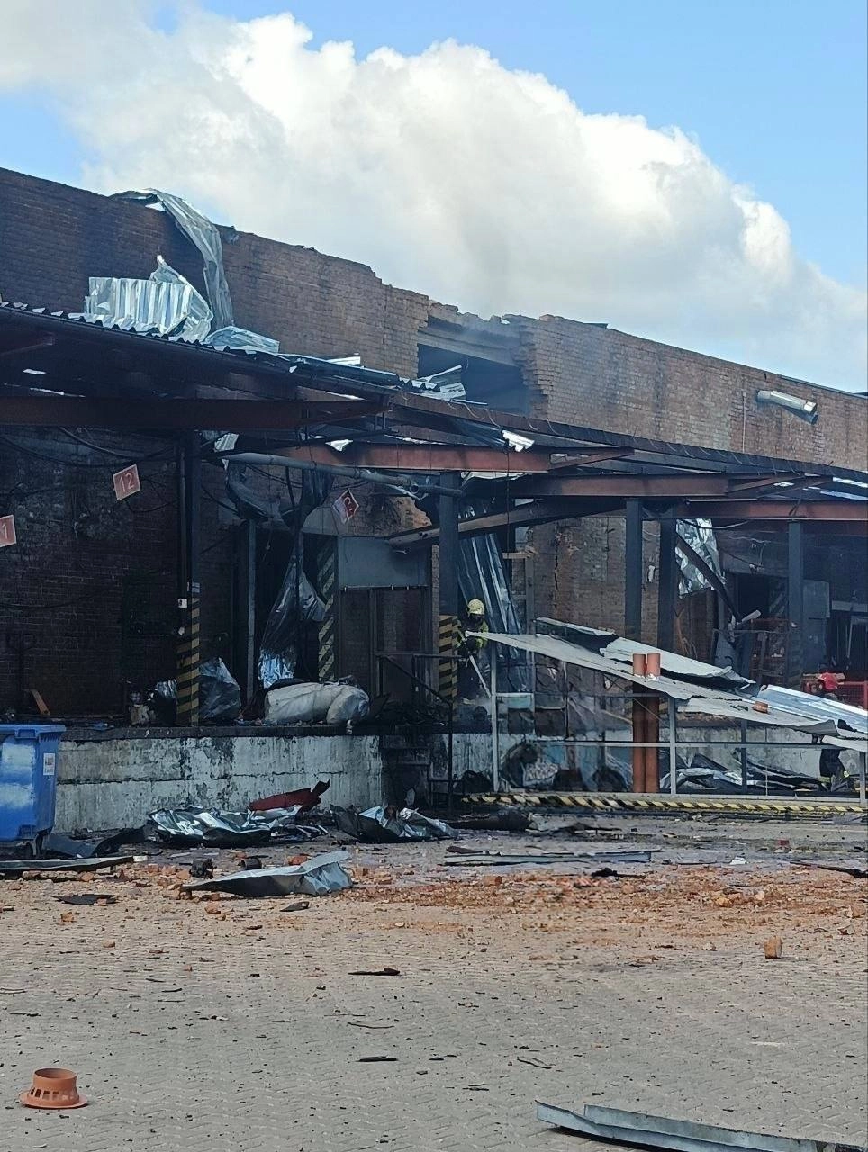 Russian Drones Hit Nova Poshta’s Sumy Hub