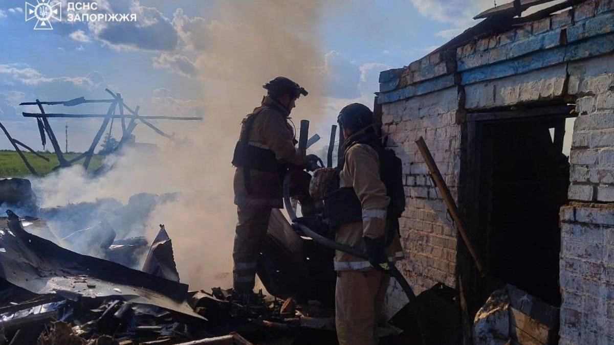 Російські окупанти вщент зруйнували унікальну садибу Миклашевського на Запоріжжі