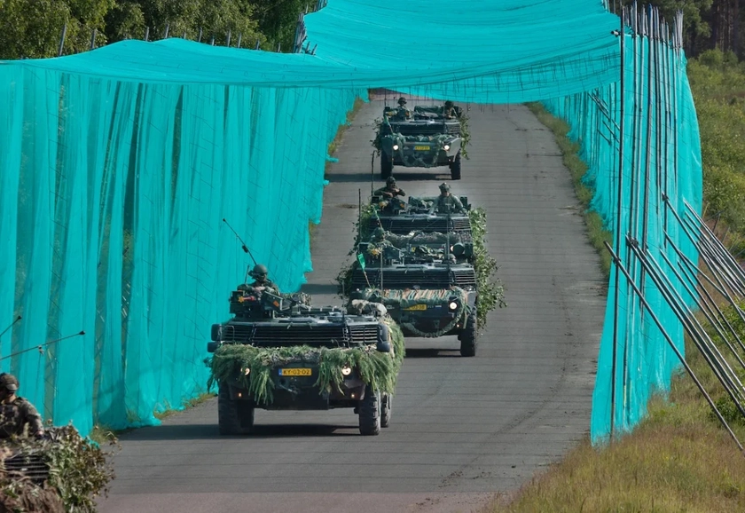 Dutch Troops Prepare for Russian-Style NATO Invasion in Germany