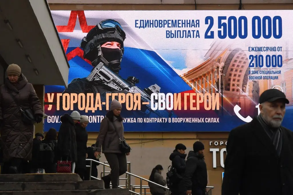 Russian Military Recruitment Falls Across Country