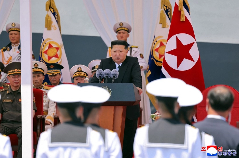 North Korea to Equip Navy With Nuclear Weapons, Kim Says