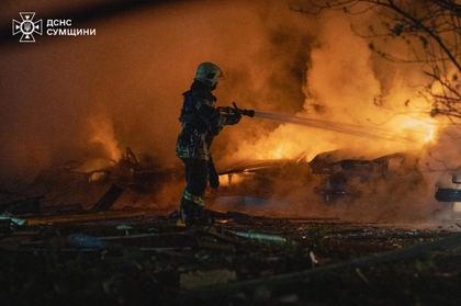 Russian Drone Attack on Sumy Injures Child, Damages Homes and Cars