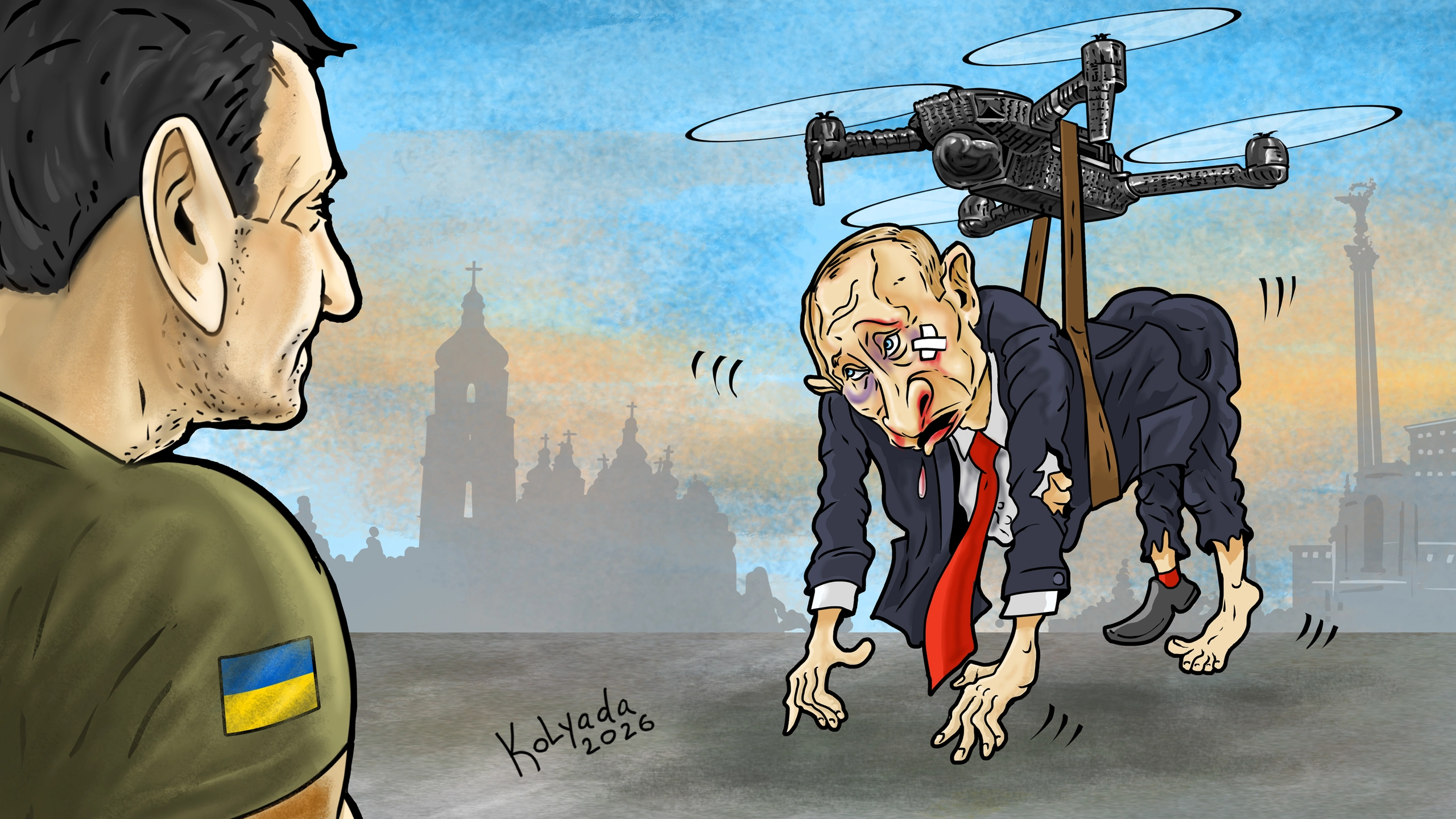 CARTOON: Kyiv Turns up the Heat