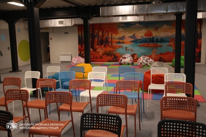 Czech-Funded School Shelter Opens in Frontline Nikopol