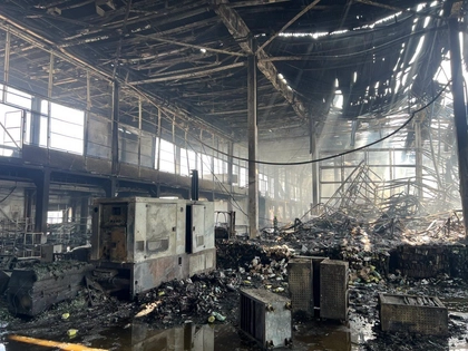 Red Cross Warehouse in Kyiv Destroyed, 320,000 Relief Items Gone
