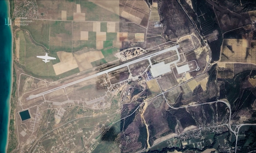Ukrainian Intelligence Destroys Russian MiG-29 at Belbek Airfield in Crimea