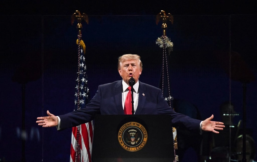 Trump Claims Military Success Against Iran, Condemns Communism in July 4 Speech