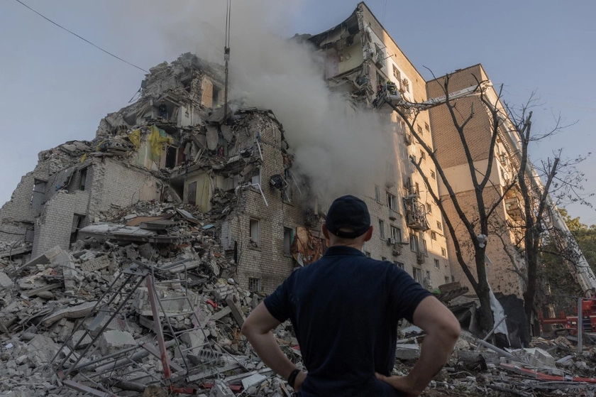 Russia Attacked Ukraine with 2,200 Drones and 1,730 Guided Bombs in a Single Week