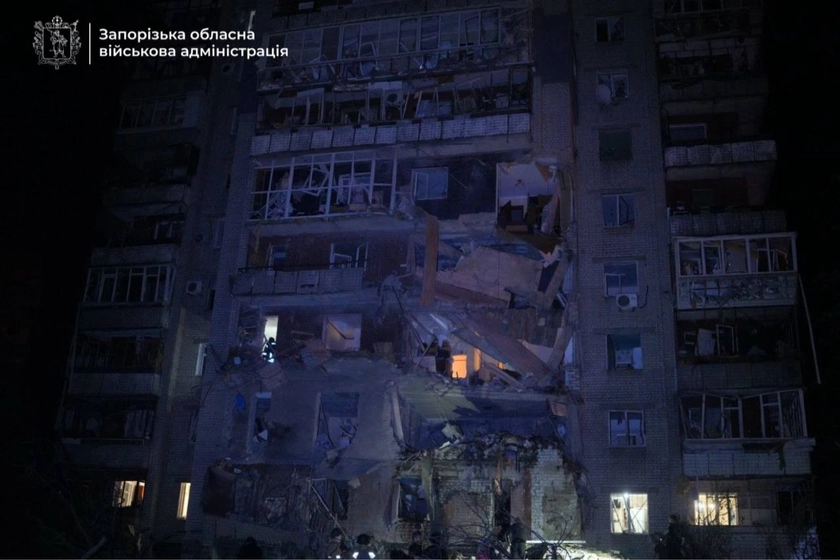 Russian Strikes Hit Kramatorsk, Zaporizhzhia and Sumy, Injuring 11