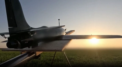 Jet-Powered Interceptor Drone Downs First Shahed in Ukraine, Arms Maker Says