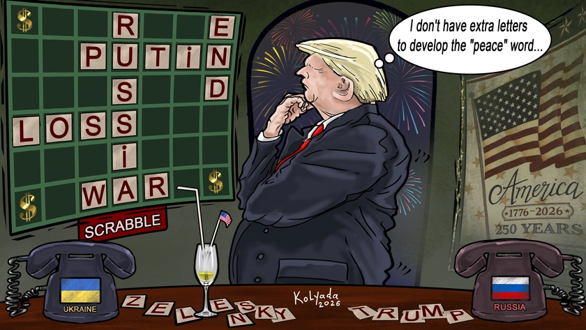 CARTOON: Scrabbling for Peace or Playing Mind Games?