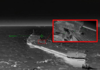 Ukraine's Special Forces Strike Russian Oil Tanker, Kerch Oil Terminal