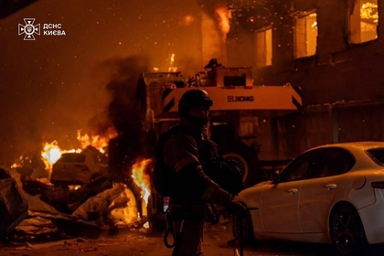 Fresh Russian Drone Strike on Kyiv Leaves 3 Dead, 10 Injured