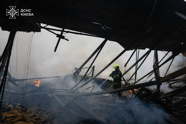 Russian Attack on Kyiv Kills Woman, Injures Two