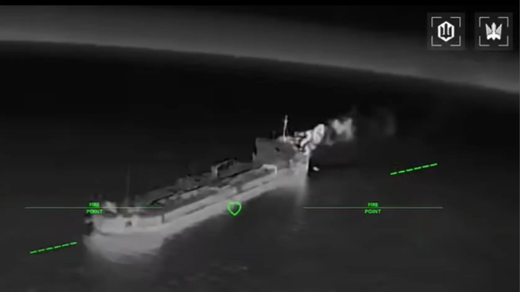 Ukrainian Drones Burn Russian Shadow Fleet Tankers in Third Night of Naval Strikes