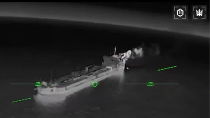 Ukrainian Drones Burn Russian Shadow Fleet Tankers in Third Night of Naval Strikes