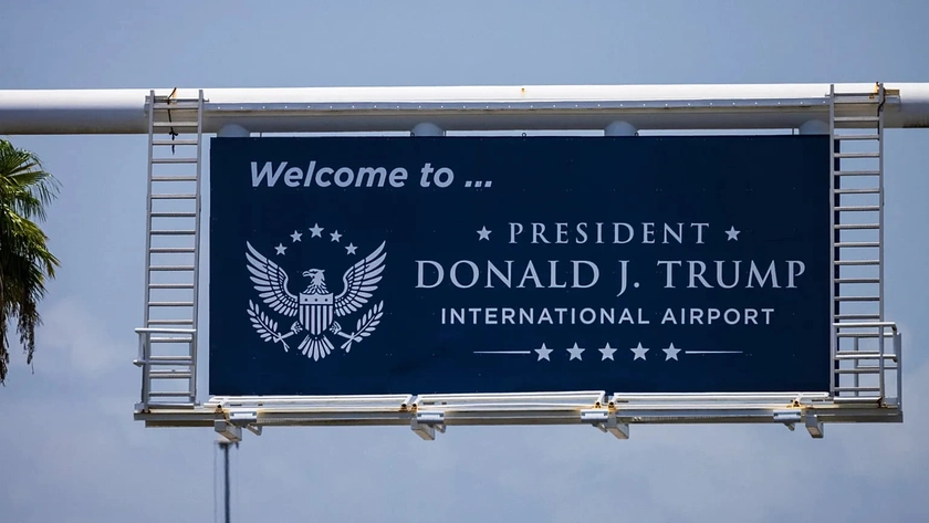 У Флориді офіційно перейменували аеропорт на честь Трампа