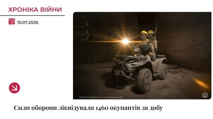 Хроніка війни: Сили оборони ліквідували 1460 окупантів за добу