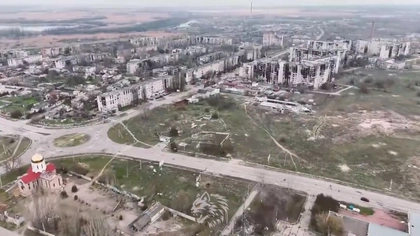Russian-Occupied Oleshky Cut Off From Food, Medicine for Over a Month