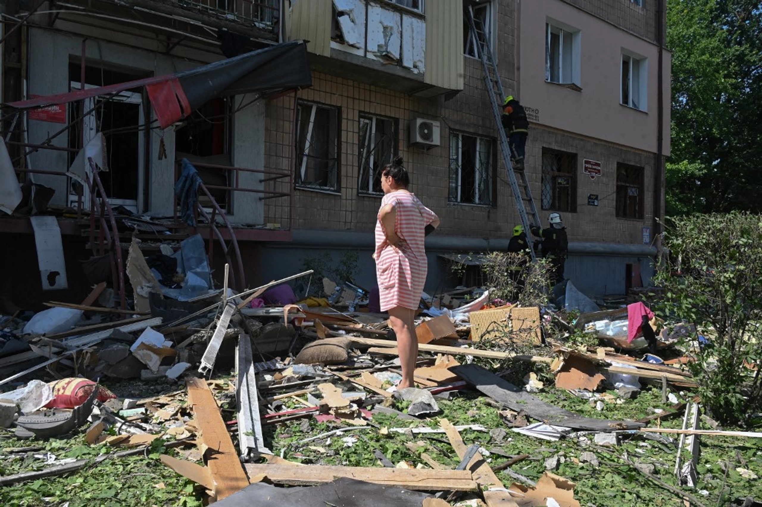 Russian Drone Strike Kills Woman, Injures Three in Kharkiv Region