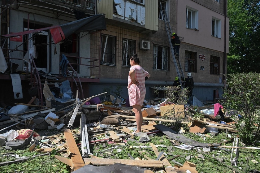 Russian Drone Strike Kills Woman, Injures Three in Kharkiv Region