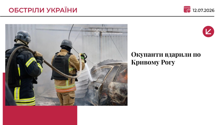 Росіяни атакували промислові підприємства у Кривому Розі: є загиблі