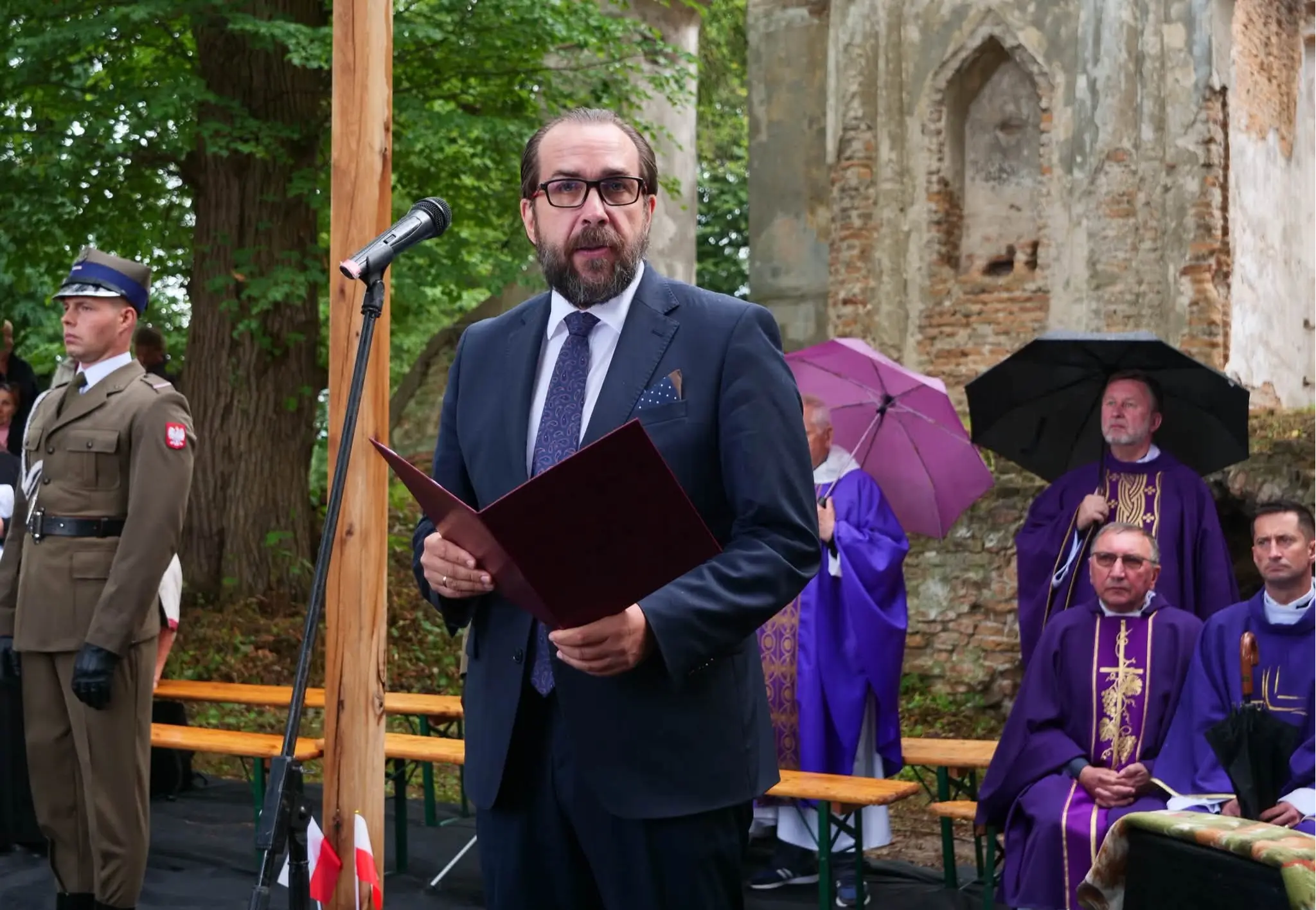 Polish Diplomat Faces Backlash Over Volhynia Commemoration Speech in Ukraine