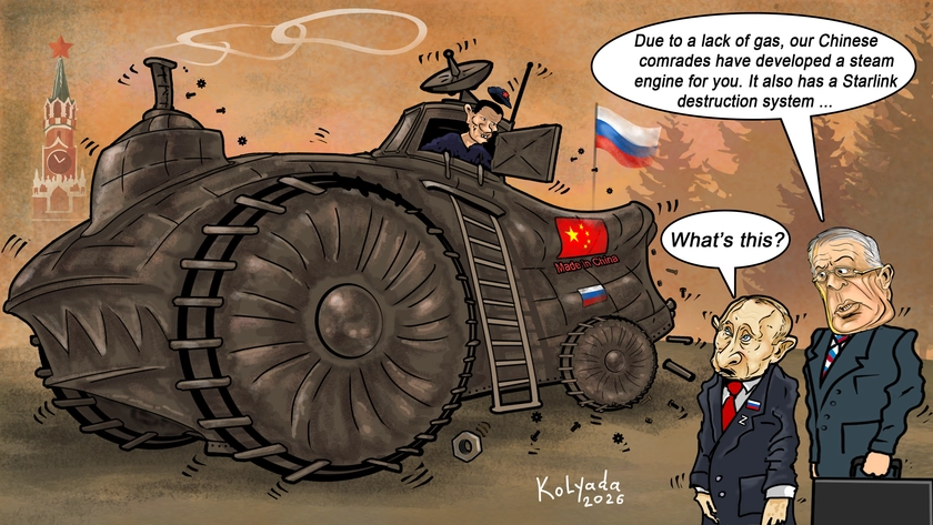 CARTOON: ‘With a Little Help’ from Chinese Friends